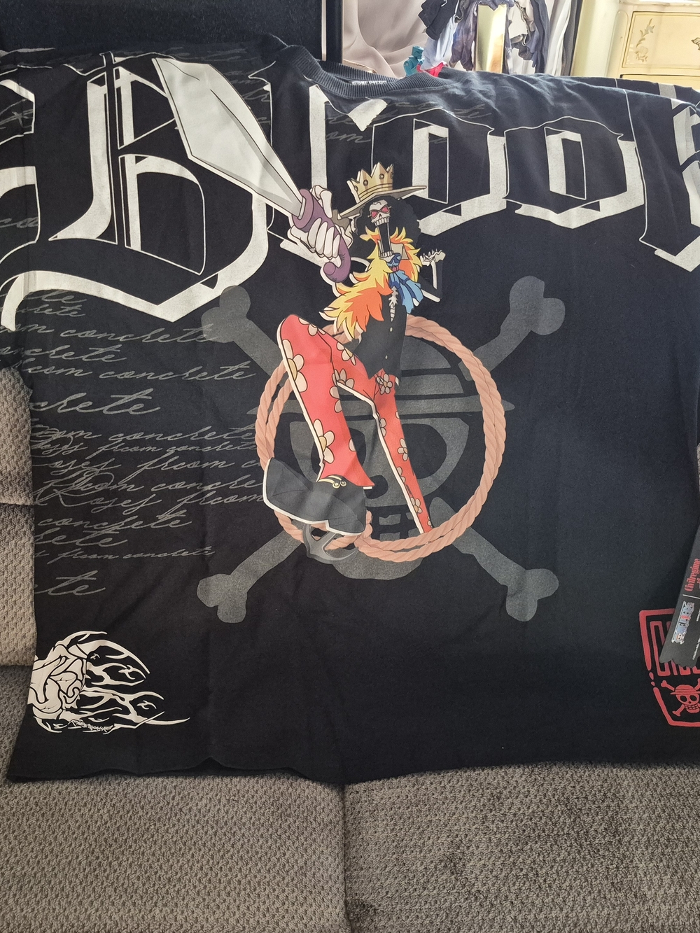 Civil Regime x One Piece Brook T-Shirt XXL